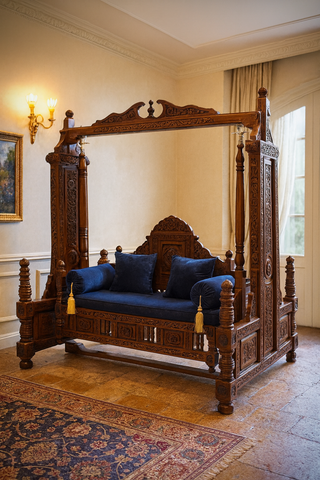 Handcrafted Solid Wood Jhula Swing