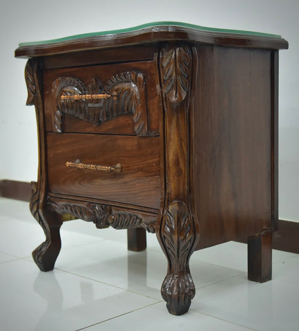 Luxu Handcrafted Solid Wood Bedroom Set