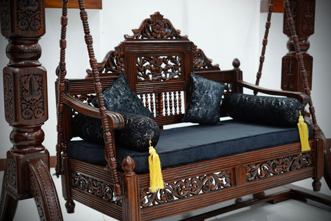 Handcrafted Solid Wood Jhula Swing