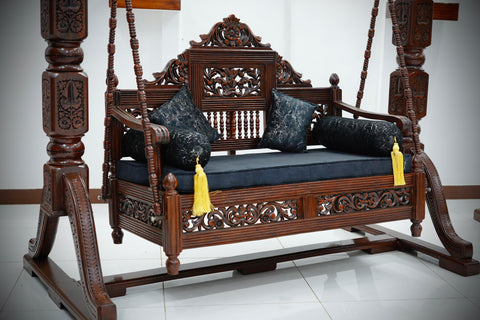 Handcrafted Solid Wood Jhula Swing