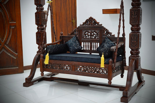 Handcrafted Solid Wood Jhula Swing