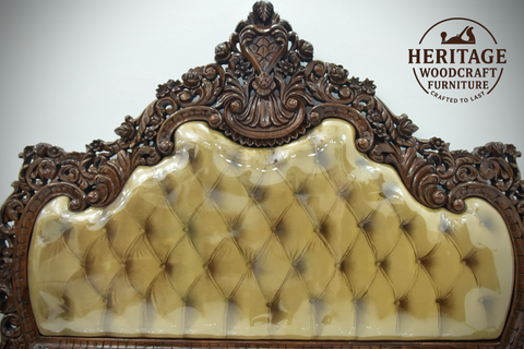 Luxu Handcrafted Solid Wood Bedroom Set