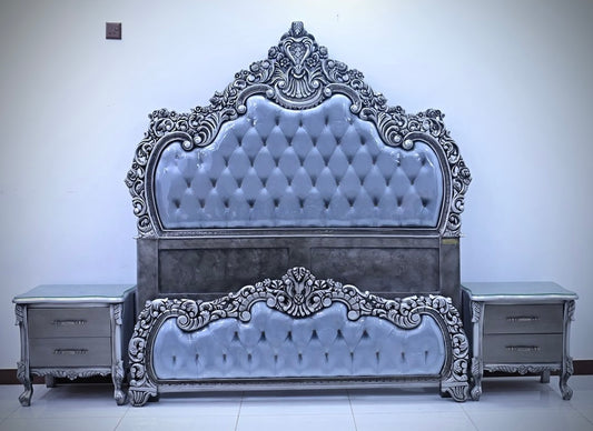 Luxury Handcrafted Solid Wood Bedroom Set
