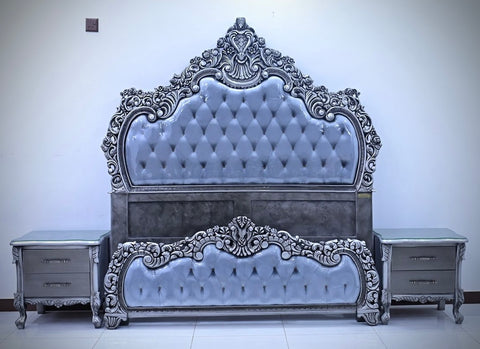 Luxury Handcrafted Solid Wood Bedroom Set