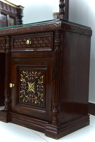 Luxury Handcrafted Solid Wood Bedroom Set