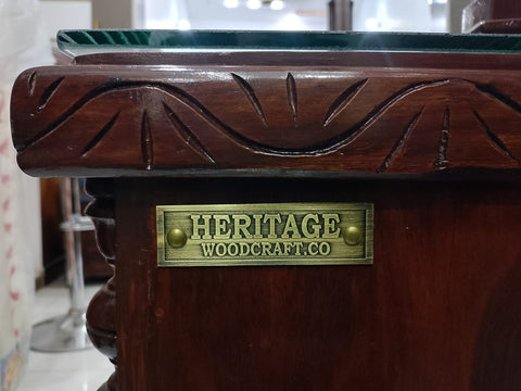 Luxury Handcrafted Solid Wood Bedroom Set