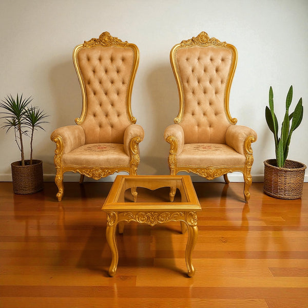Royal High-Back Throne Chairs