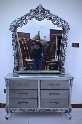 Luxury Handcrafted Solid Wood Bedroom Set