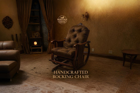 Heritage Wooden Rocking Chair