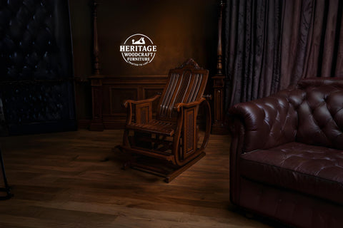 Heritage Wooden Rocking Chair
