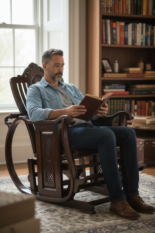 Heritage Wooden Rocking Chair