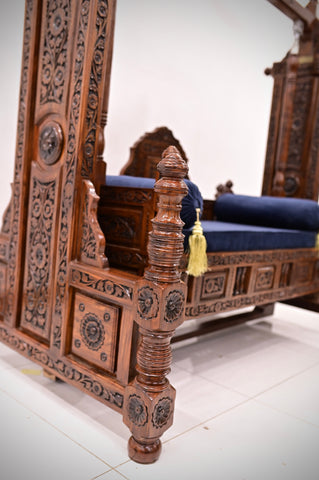 Handcrafted Solid Wood Jhula Swing