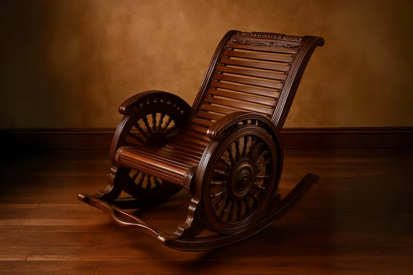 The Windsor Heritage Rocker: Handcrafted Comfort