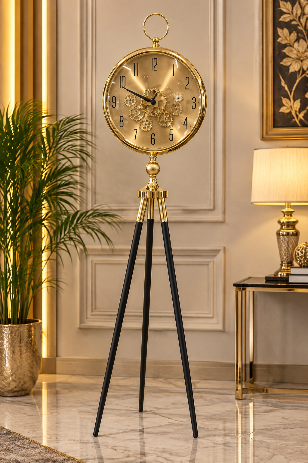 The Royale Gear Standing Clock