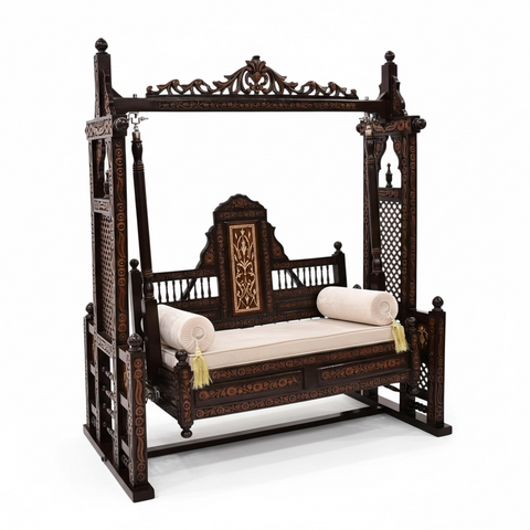 Handcrafted Solid Wood Jhula Swin