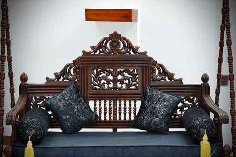 Handcrafted Solid Wood Jhula Swing