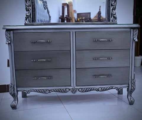 Luxury Handcrafted Solid Wood Bedroom Set