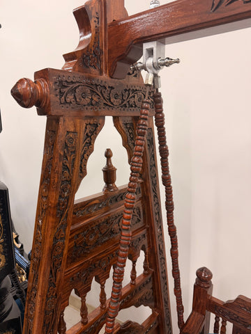 Luxury Handcrafted Wooden Swing (Jhoola)