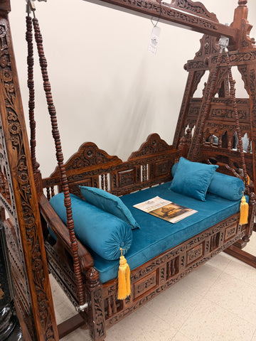 Luxury Handcrafted Wooden Swing (Jhoola)