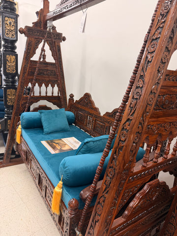 Luxury Handcrafted Wooden Swing (Jhoola)