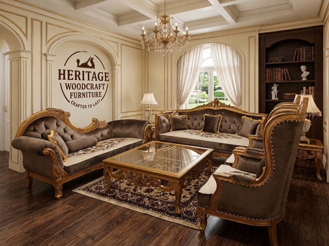 Handcrafted Chinnoti Sofa Set