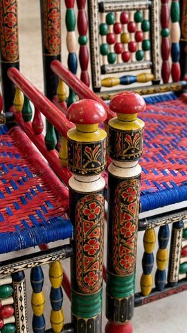 Handwoven chair set