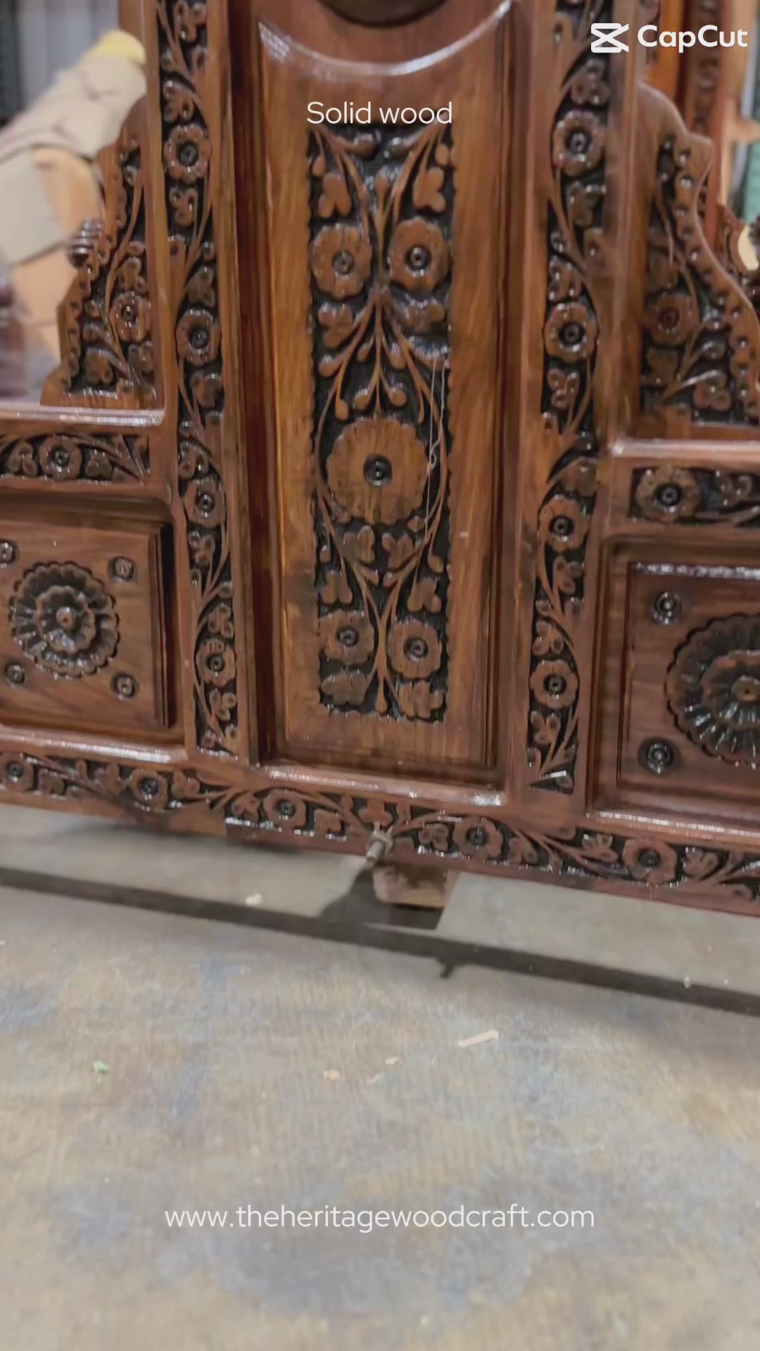 Handcrafted Solid Wood Jhula Swin
