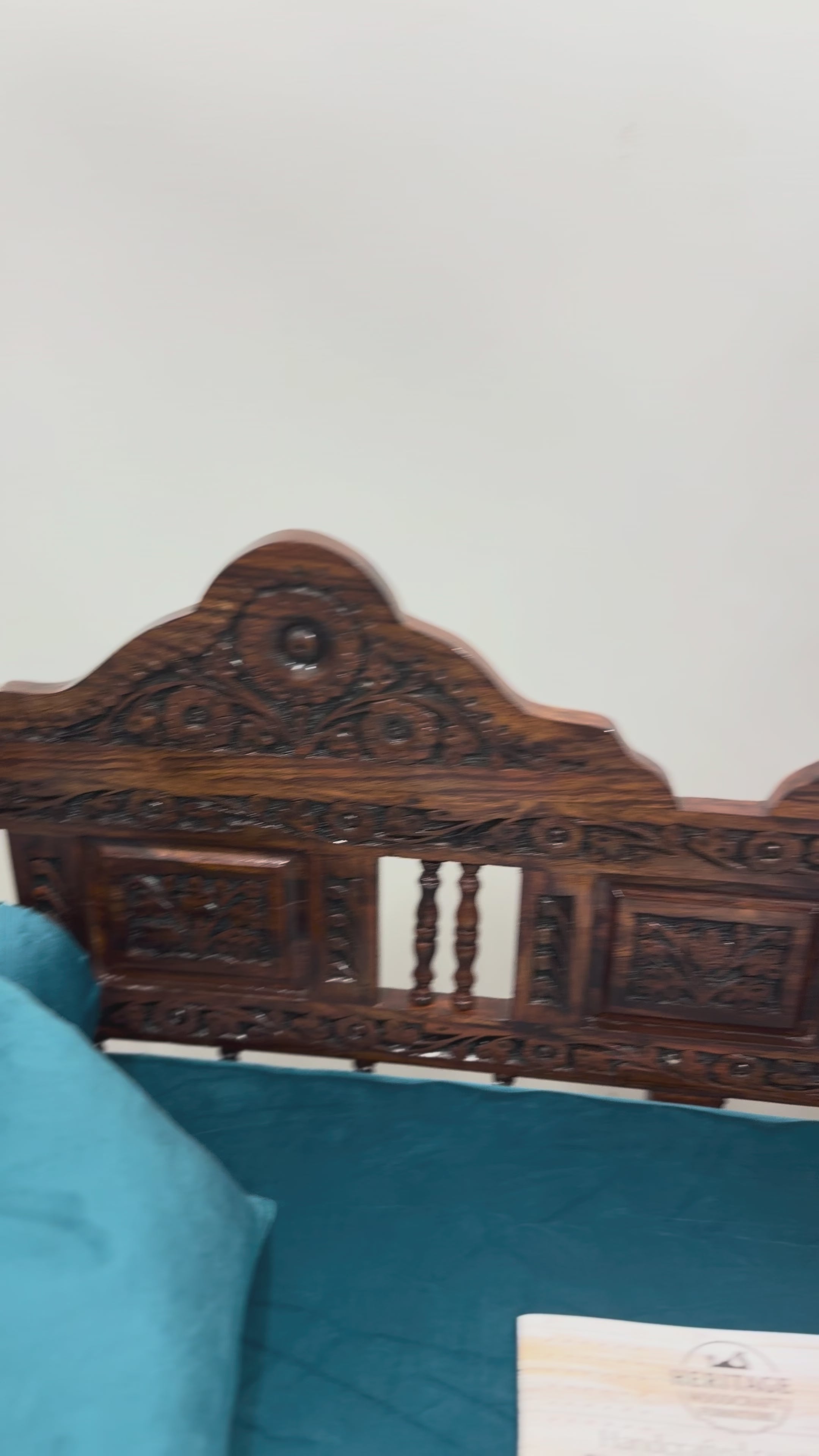 Luxury Handcrafted Wooden Swing (Jhoola)