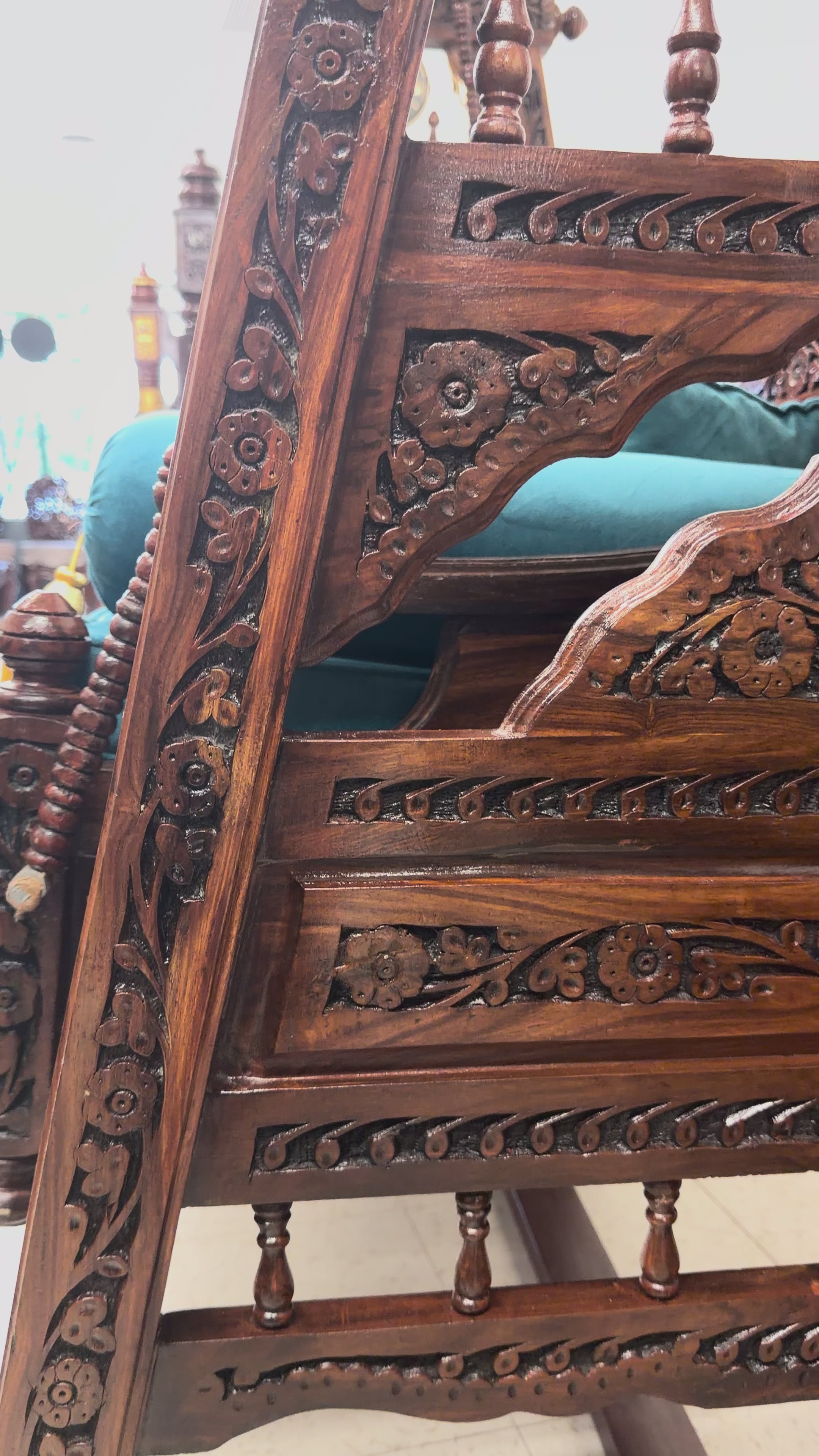 Luxury Handcrafted Wooden Swing (Jhoola)